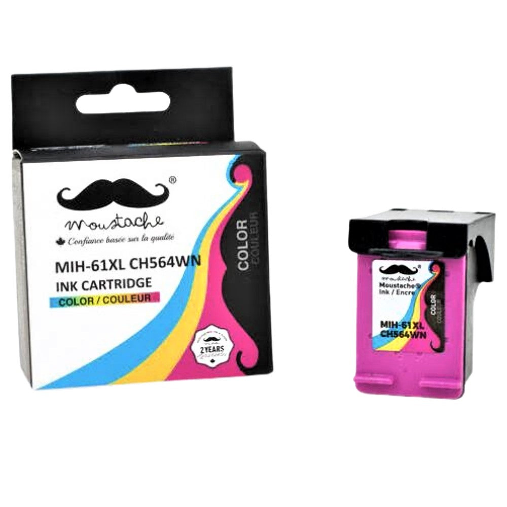 Moustache - Cartouche d'encre de couleur MIH-61XL H564WN