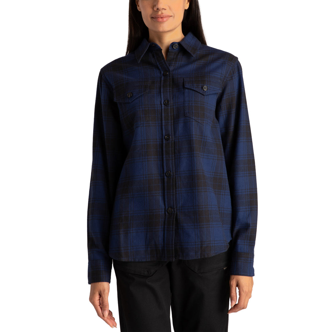 Tilley - Chemise en flanelle brossée