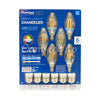 Luminus - Set of 6 chandelier bulbs