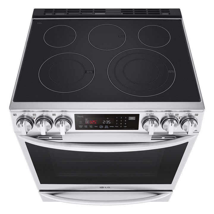 LG - Cuisinière 6,3 pi³ avec Smart Wi-Fi - AirFry
