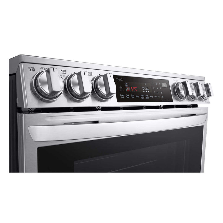 LG - Cuisinière 6,3 pi³ avec Smart Wi-Fi - AirFry