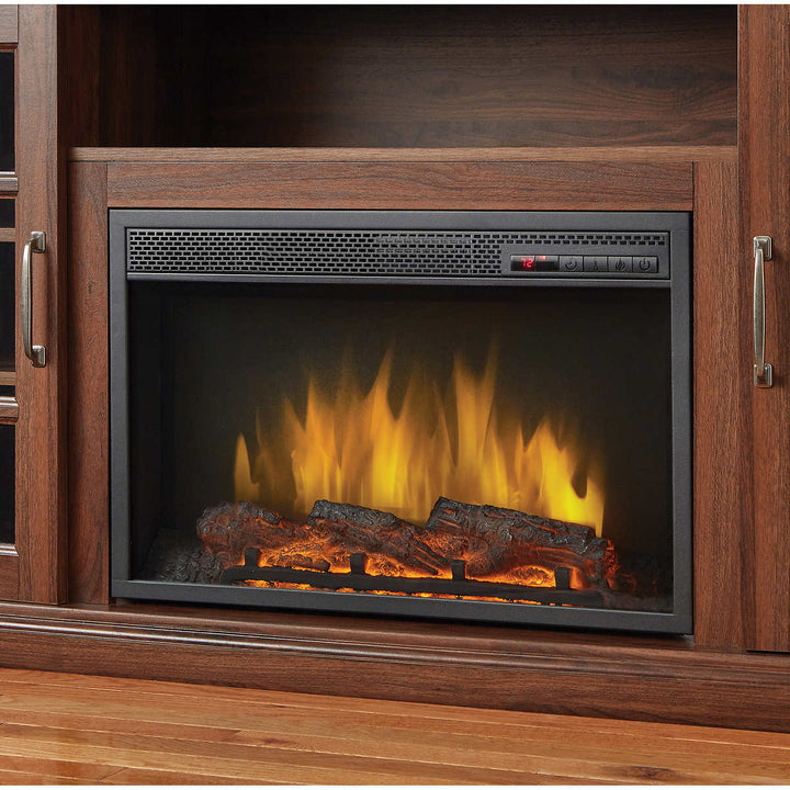Muskoka - Laurentian 149.9 cm (59 in.) Multimedia Electric Fireplace, Burnished Walnut