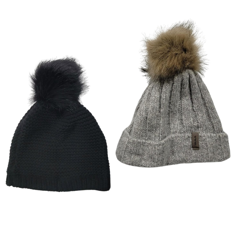 Bula Pompom Beanie 2-Pack – CHAP Aubaines - Main Image