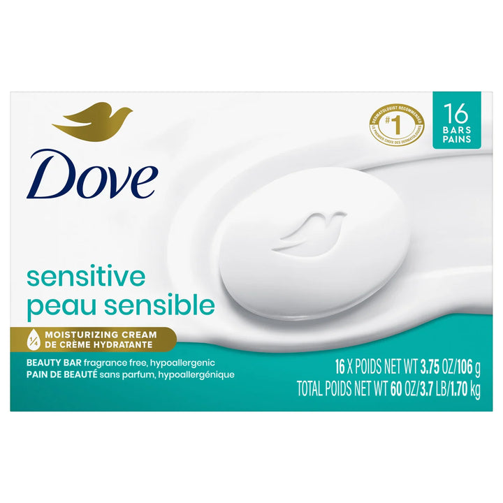 Dove - Pain de savon pour peau sensible