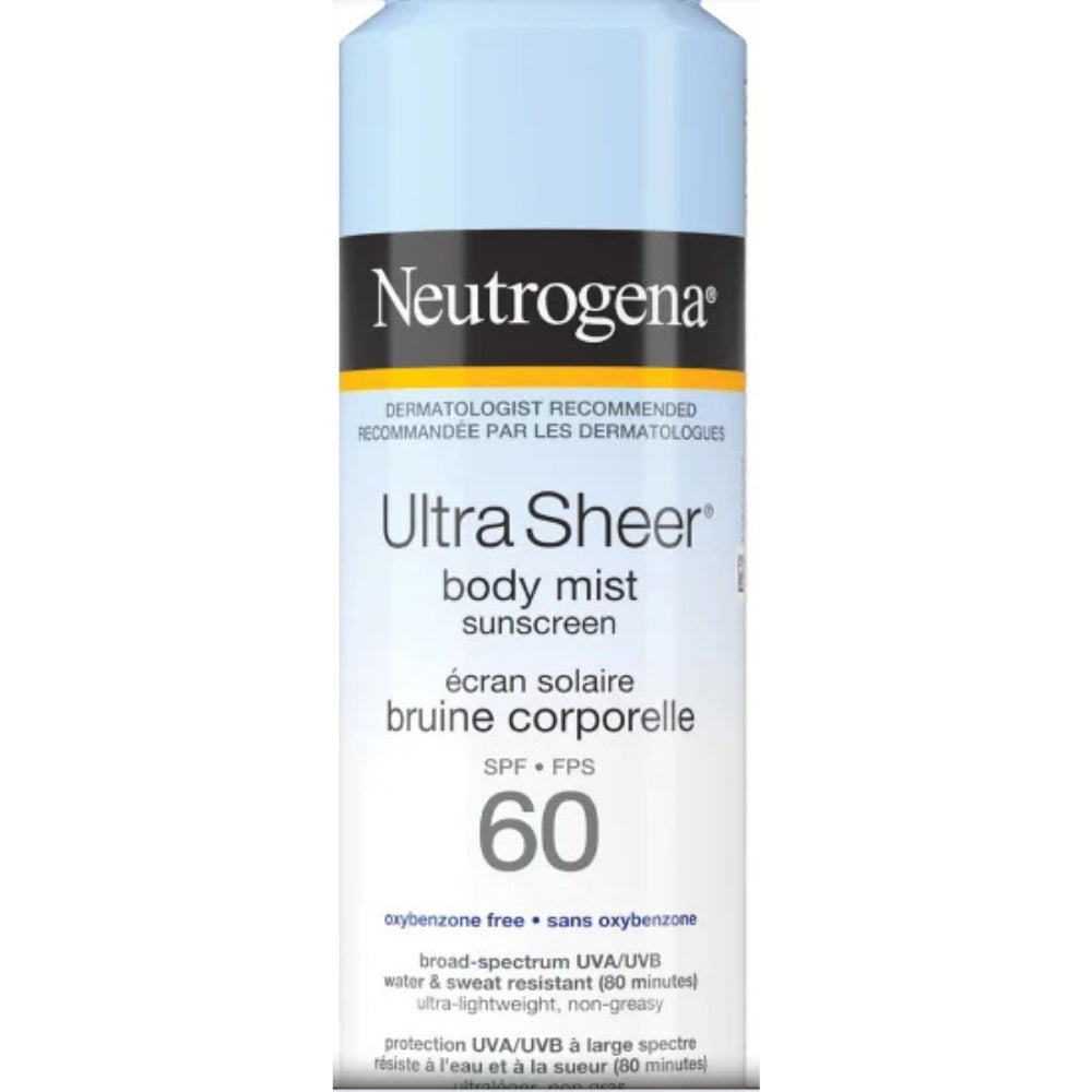 Neutrogena Ultra Sheer Body Mist Sunscreen