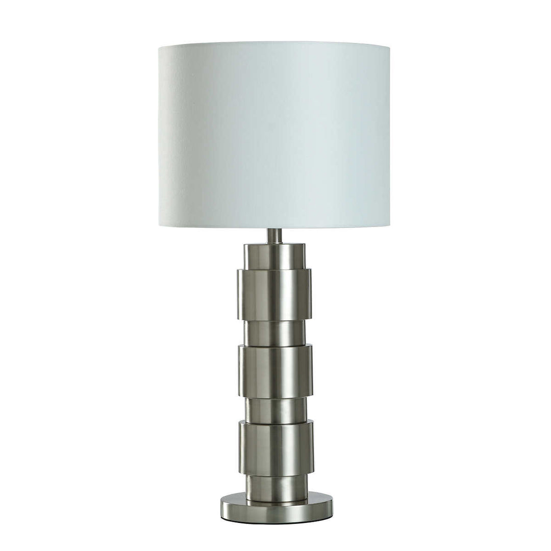 Stylecraft - Modern steel table lamp, pack of 2