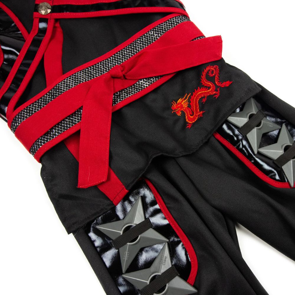 Teetot - Red Dragon Ninja Costume