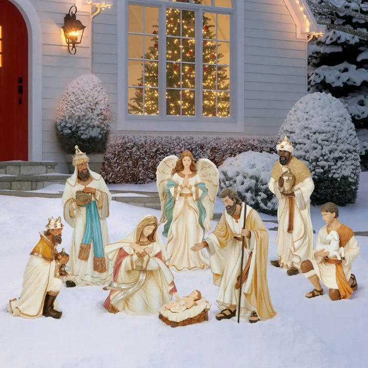 9-Piece Nativity Set