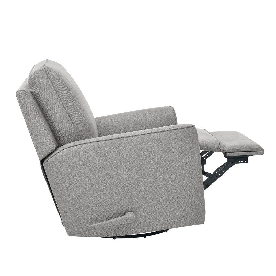 True Innovations Fabric Swivel Glider Recliner
