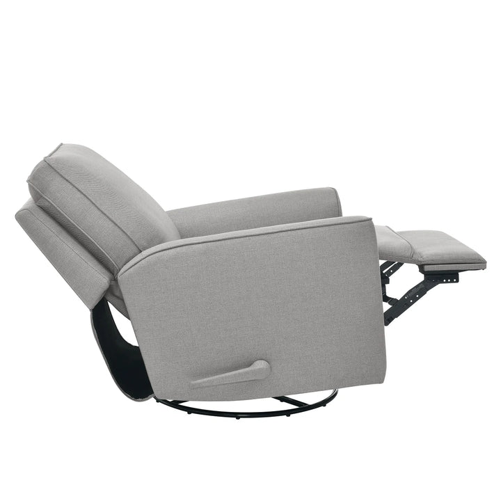 True Innovations Fabric Swivel Glider Recliner