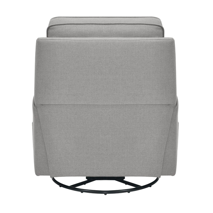 True Innovations Fabric Swivel Glider Recliner