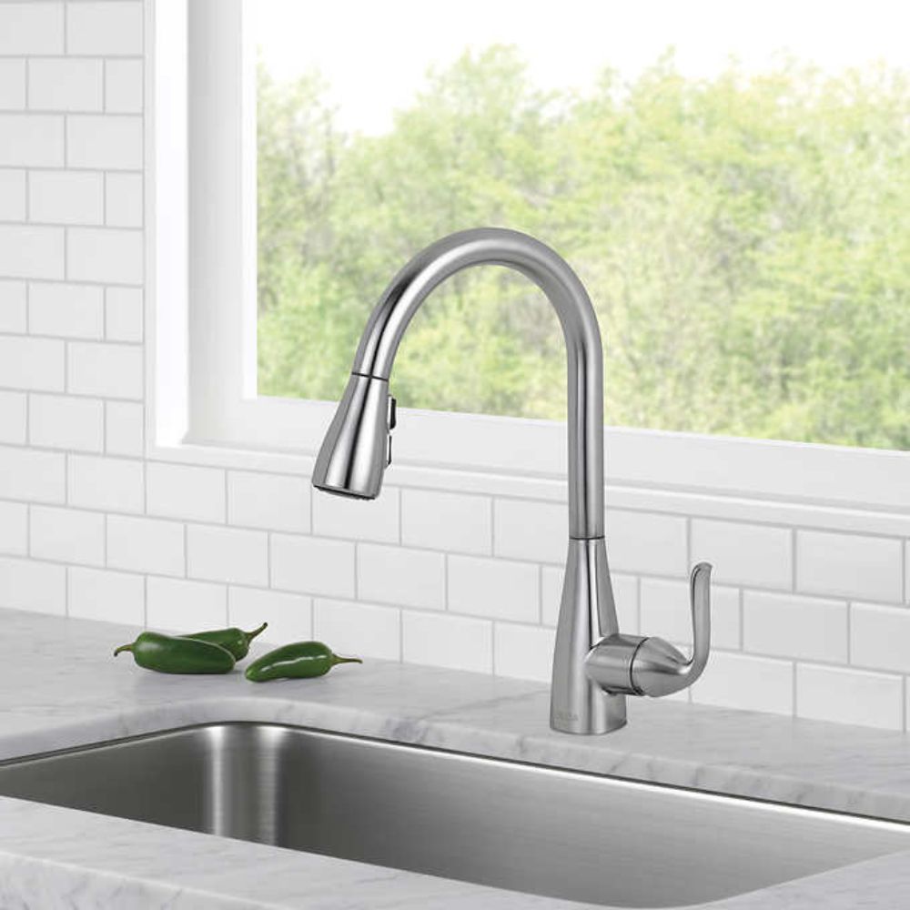 Delta - Grenville Single Handle Pull-Down Kitchen Faucet