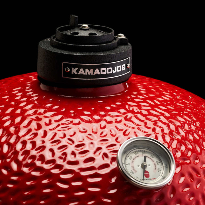 Kamado Joe - 34.3 cm Charcoal BBQ in Blaze Red with Cover
