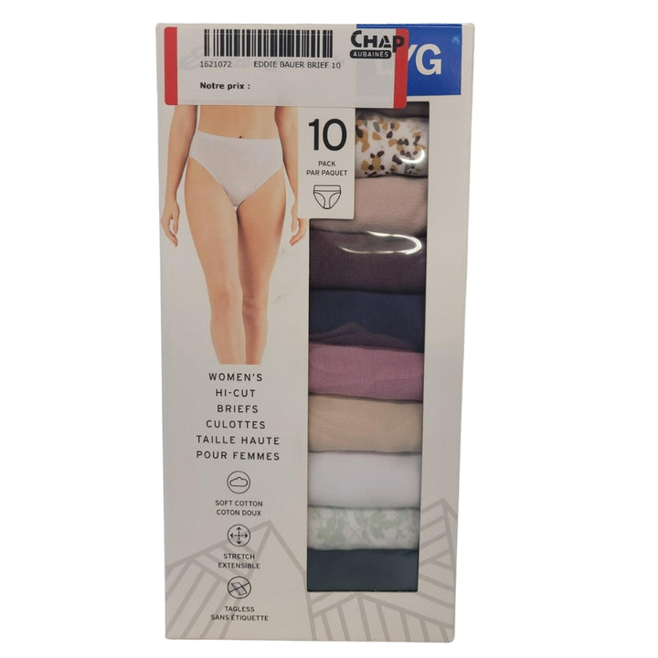 Eddie Bauer Hi-Cut Briefs - 10-Pack