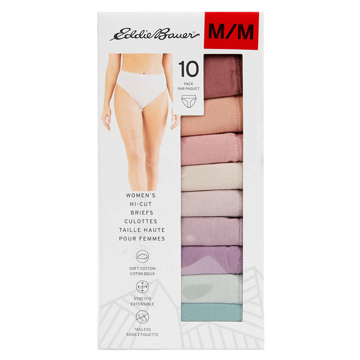 Eddie Bauer Hi-Cut Briefs - 10-Pack