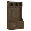 Bush Woodland - Coat Rack and Shoe Bench with Doors