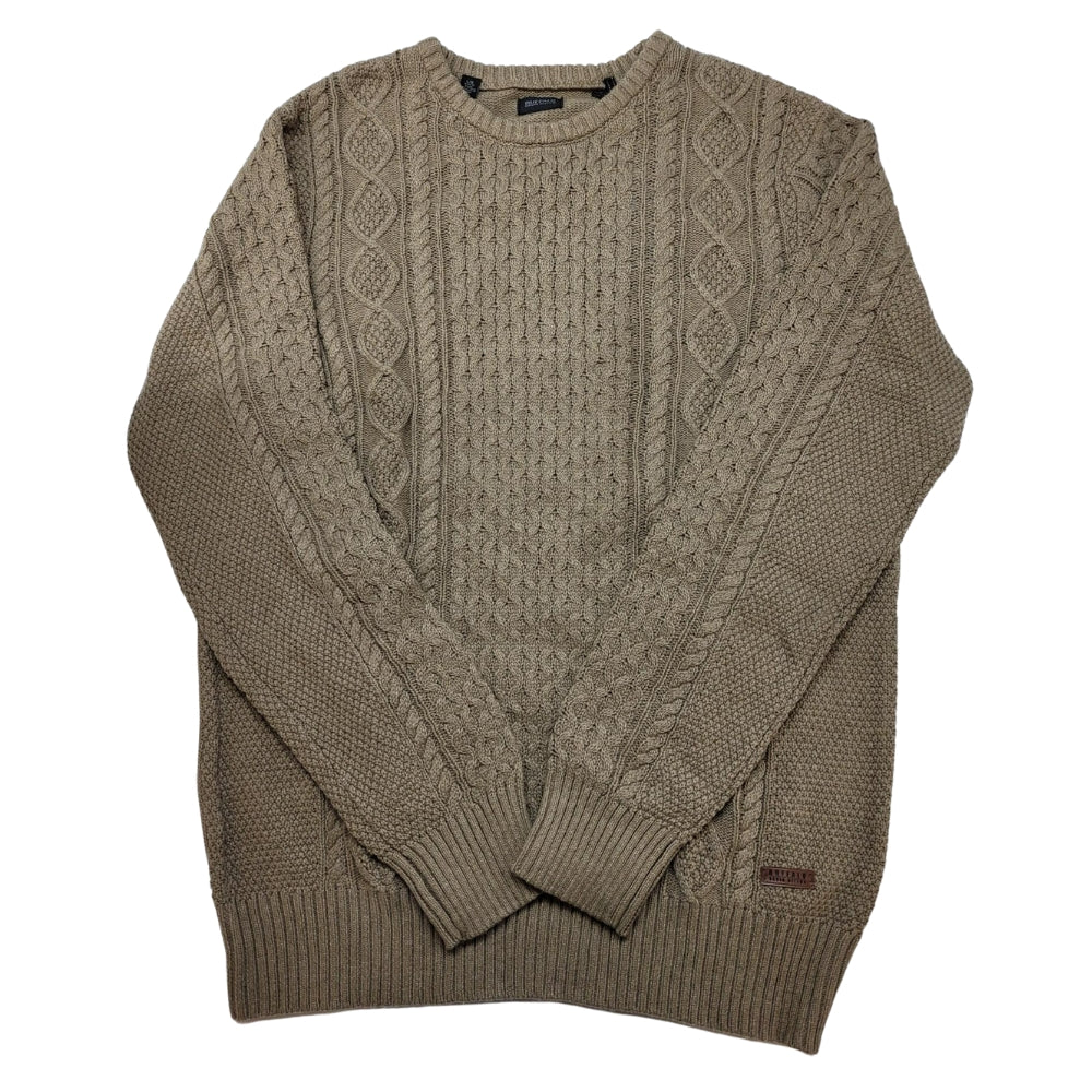 Buffalo - Chandail en tricot torsadé croisé