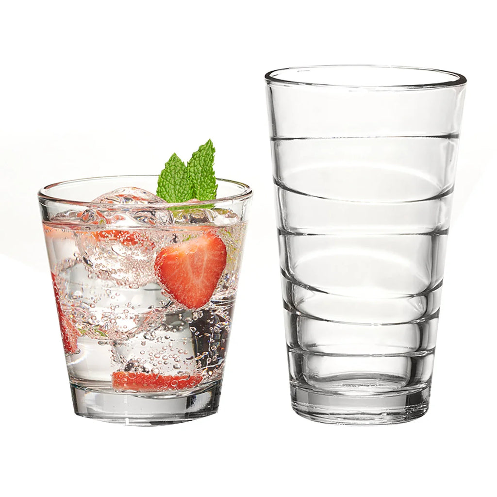 Anchor Hocking Swivel 16-Piece Glassware Set – CHAP Aubaines