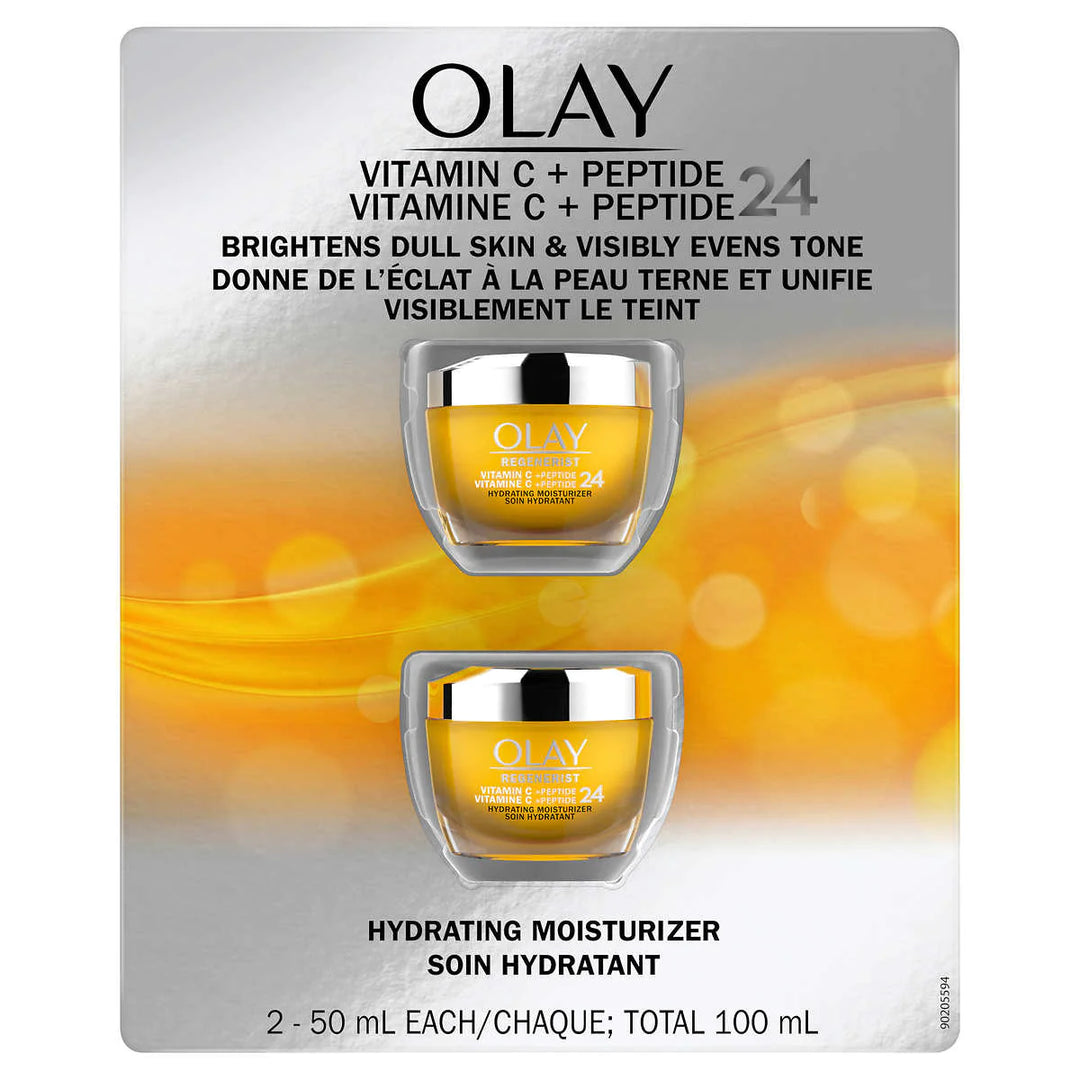 Olay - Régénérateur vitamine C + Peptide 24 hydratants pour visage
