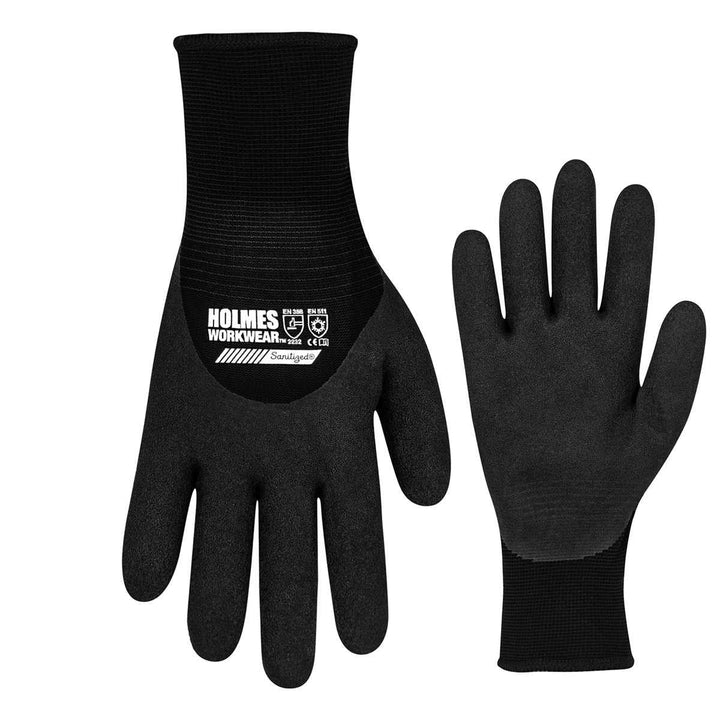 Holmes Latex Foam-Coated Gloves
