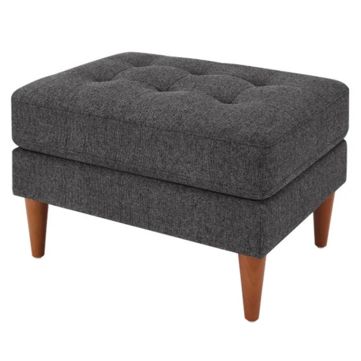 King Fabric - Upholstered Fabric Pouf