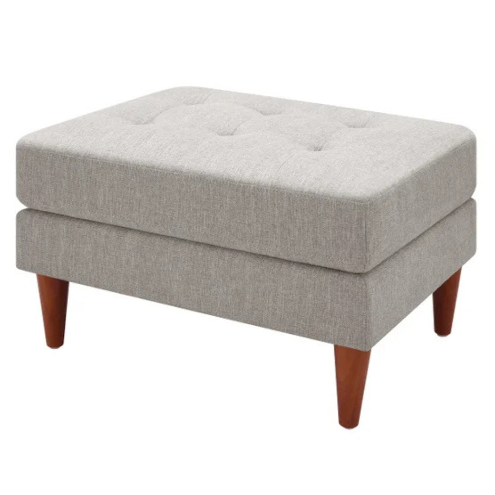 King Fabric - Upholstered Fabric Pouf