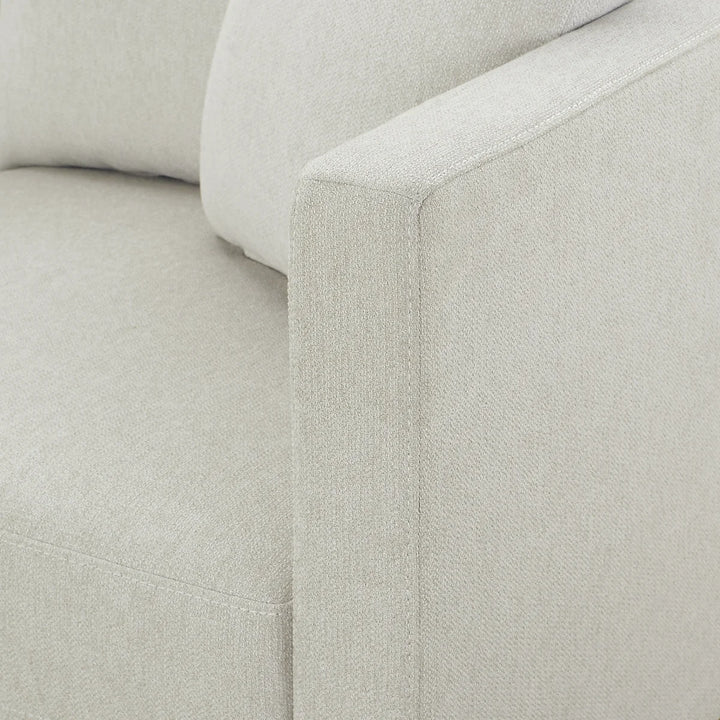 Thomasville 3-Piece Fabric Sectional with Storage Ottoman