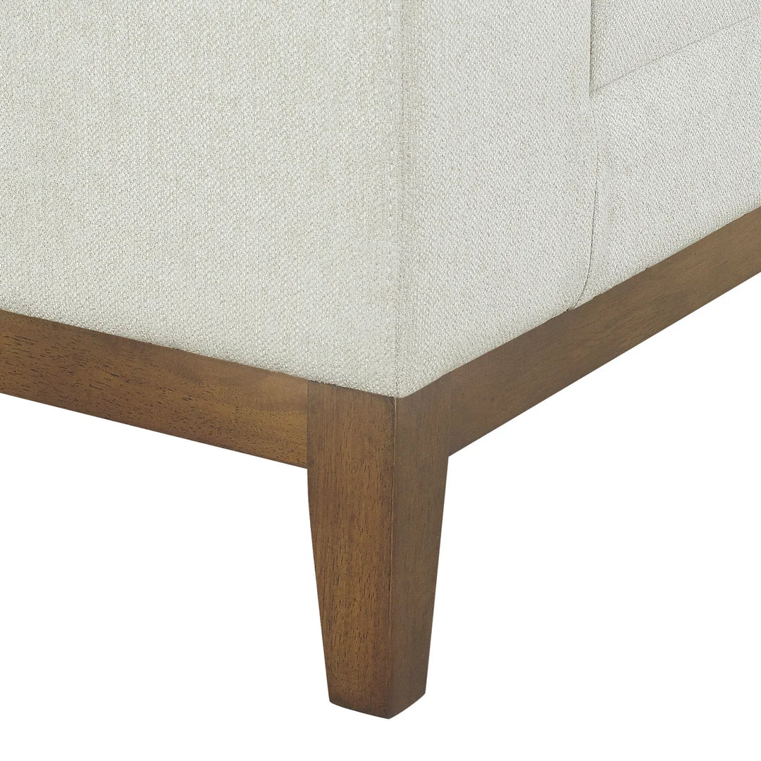 Thomasville 3-Piece Fabric Sectional with Storage Ottoman