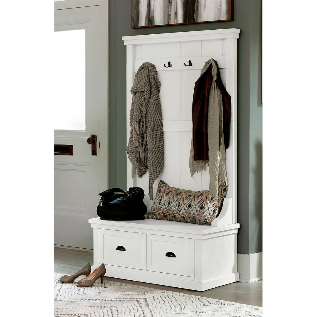 Coat Racks Hall Tree With Bench Canadian Tire Kennedy Hall Tree – CHAP  Aubaines