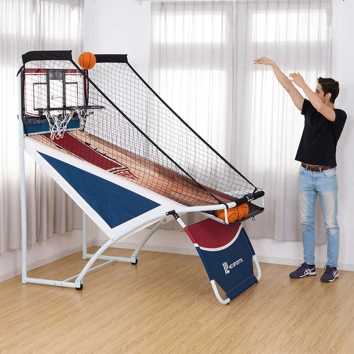 EZ Fold 2-Player Arcade Basketball Game