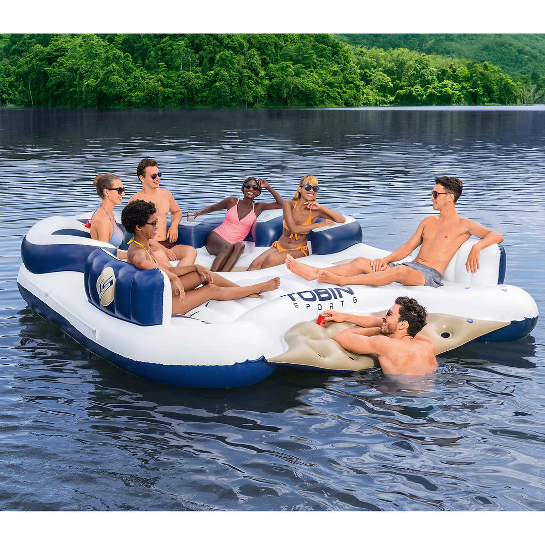 Bestway - Giant inflatable island for 7 people