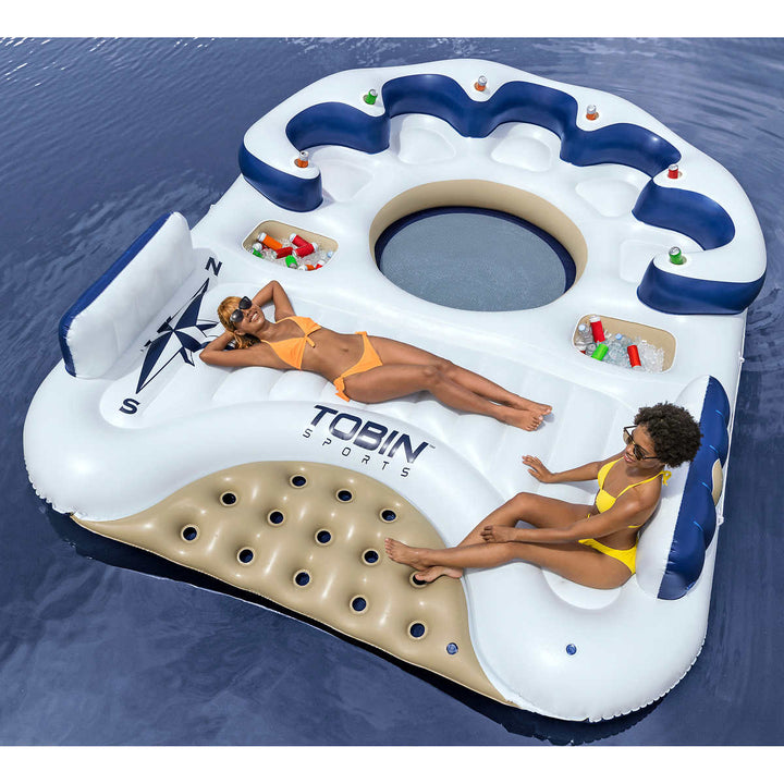 Bestway - Giant inflatable island for 7 people