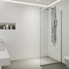 Vigo - Paroi de douche fixe sans cadre Zenith