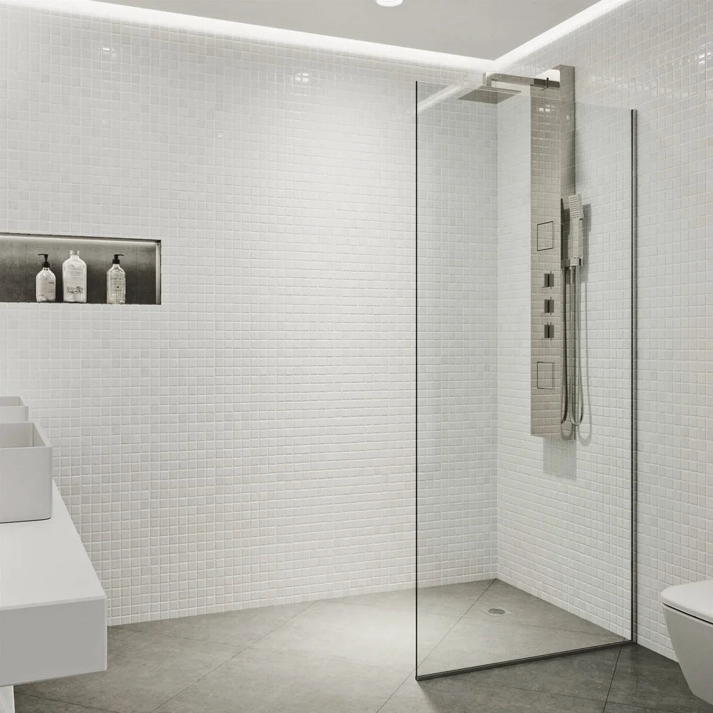 Vigo - Paroi de douche fixe sans cadre Zenith