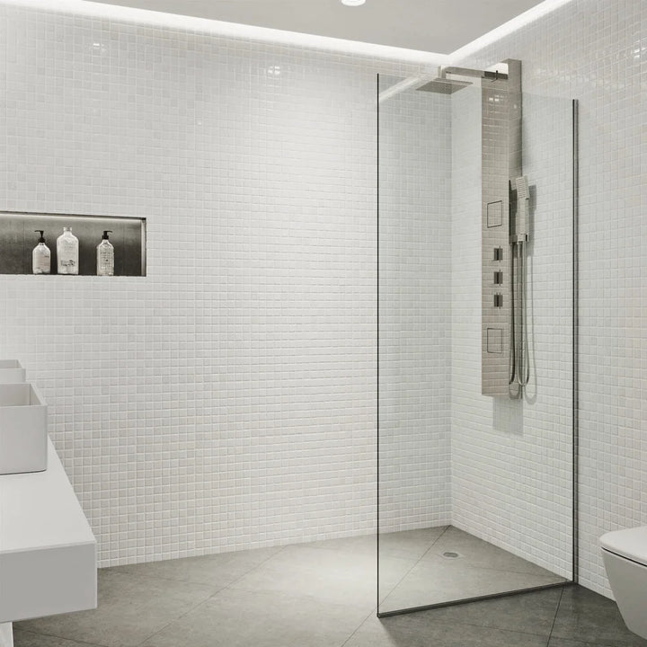 Vigo - Paroi de douche fixe sans cadre Zenith