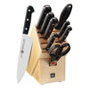 Zwilling - Knife set with block, 10 pieces - JA Henckels Twin Gourmet