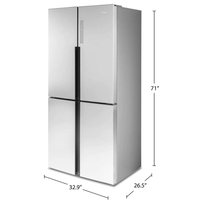 Haier - 16.4 cu ft Four-Door Refrigerator