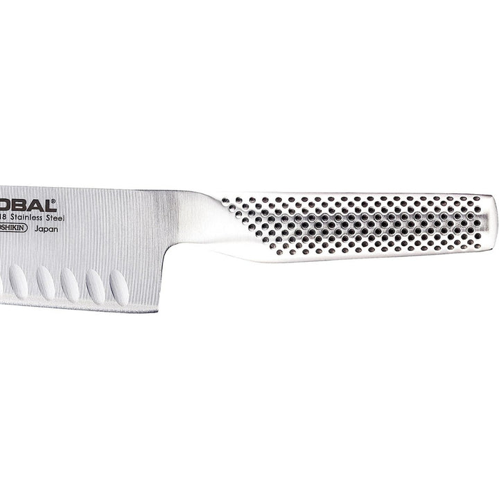 Global - Ensemble de 2 couteaux cannelés - Santoku