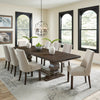 Universal Broadmoore - Erma Dining Table Set, 9 pieces