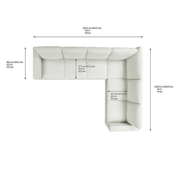 Thomasville Convertible Sleeper Sectional