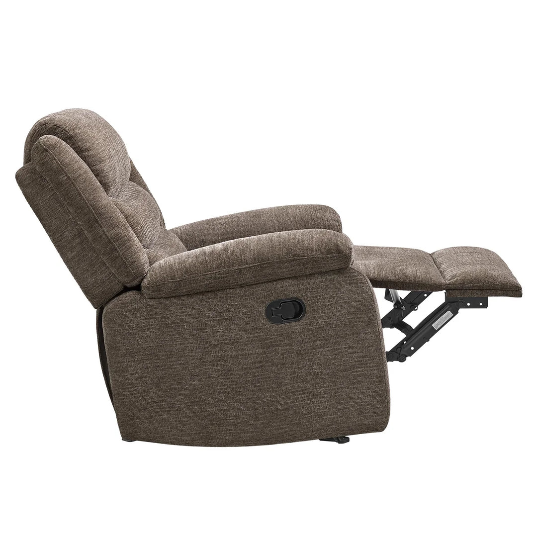 Northbridge Home - Fauteuil inclinable à bascule en tissu Oliver