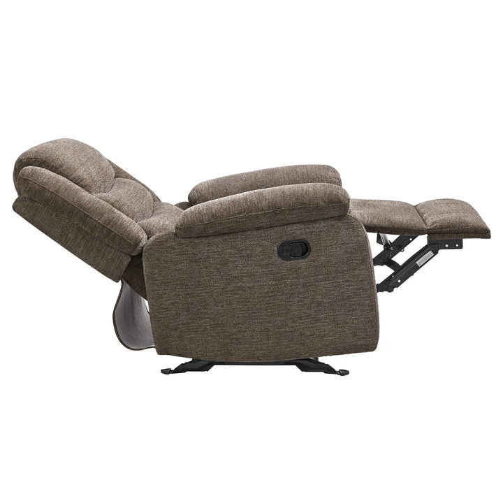 Northbridge Home - Fauteuil inclinable à bascule en tissu Oliver
