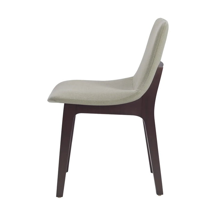 Aiden & Ivy - Chaises de salle à manger en tissu, paquet de 2