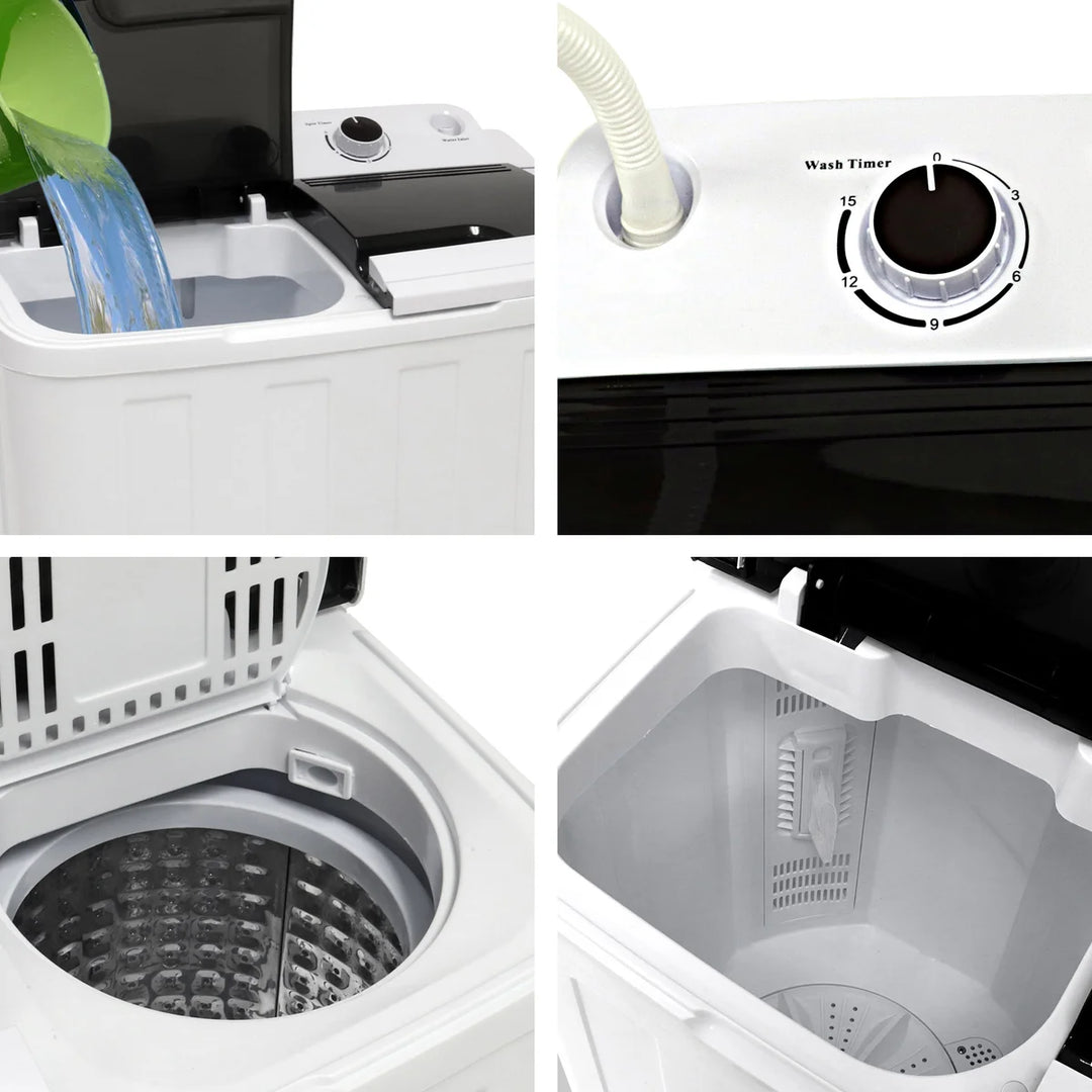 Kenmore - Laveuse et sécheuse portable compacte 2 en 1, 24 po