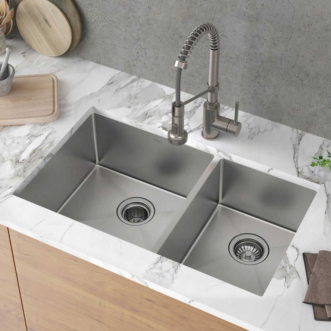Corno Piu PFU2, Evier encastrable, acier inox - Le premier boutique Corno Piu PFU2, Evier encastrable, acier inox - Le premier boutique