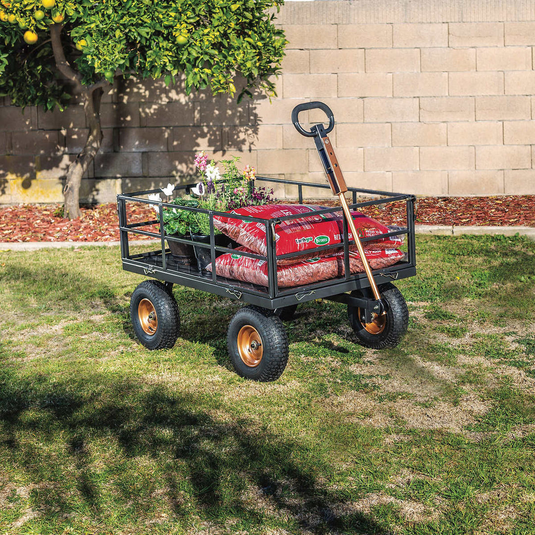 Allspace - 544 kg Capacity Utility Cart with Liner