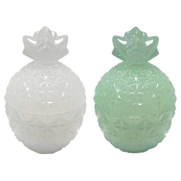 Sea & Sand - Scented candle shaped like a pineapple, 2 Pieces