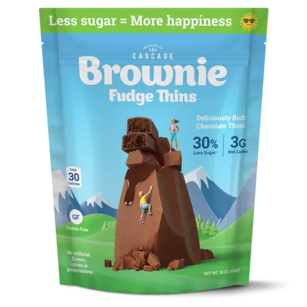 Cascade - Fondant au Chocolat - Brownie fudge thins