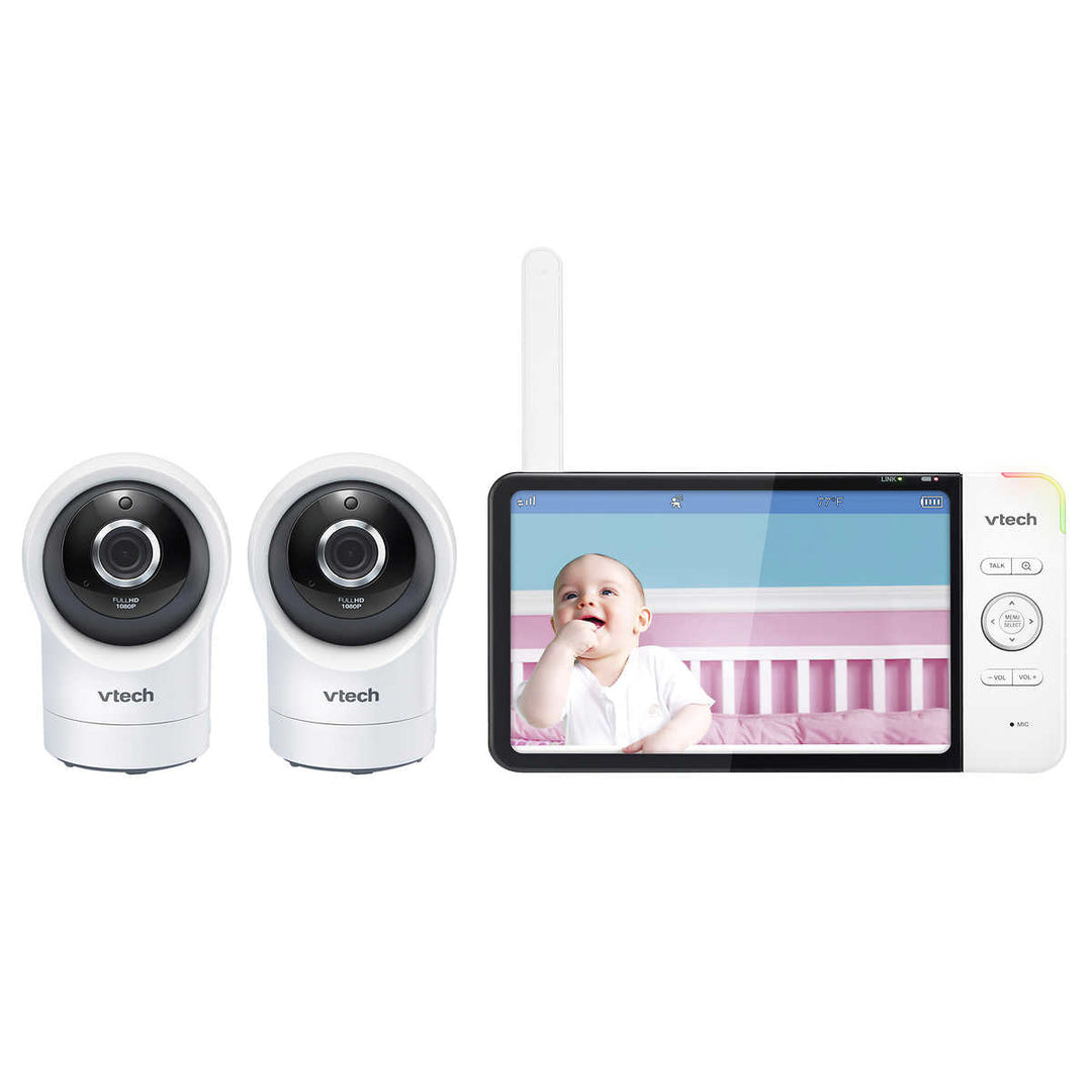 VTech - WiFi Monitor with 2 Cameras and 7-Inch Screen