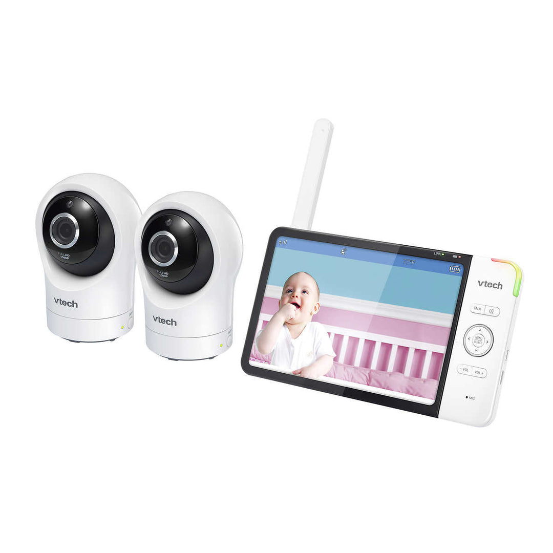 VTech - WiFi Monitor with 2 Cameras and 7-Inch Screen